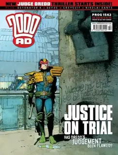 Cover of 2000 AD #1542