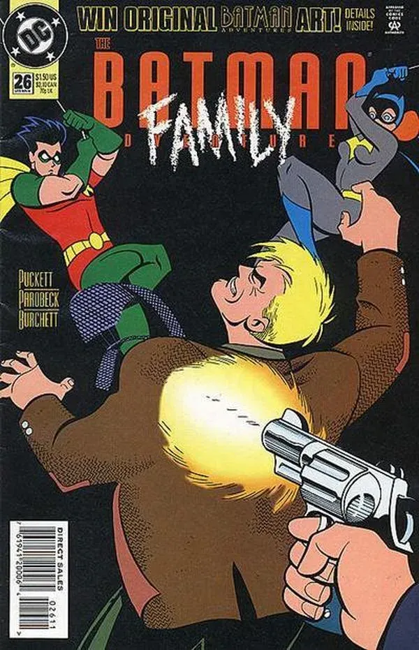 Cover of The Batman Adventures #26
