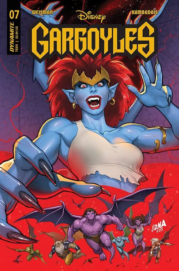 Cover of Gargoyles #7
