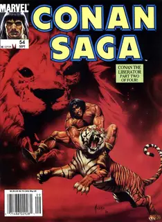 Cover of Conan Saga #54