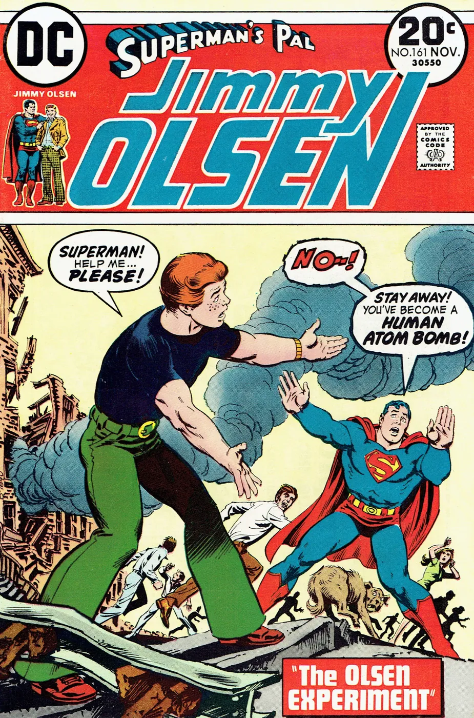Cover of Superman's Pal, Jimmy Olsen #161