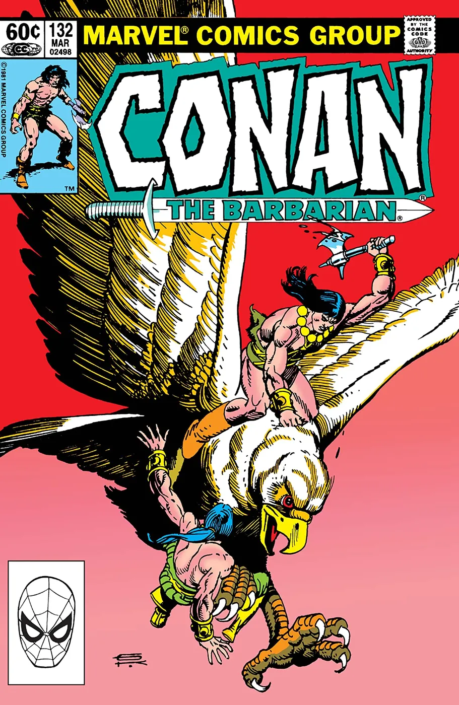 Cover of Conan the Barbarian #132