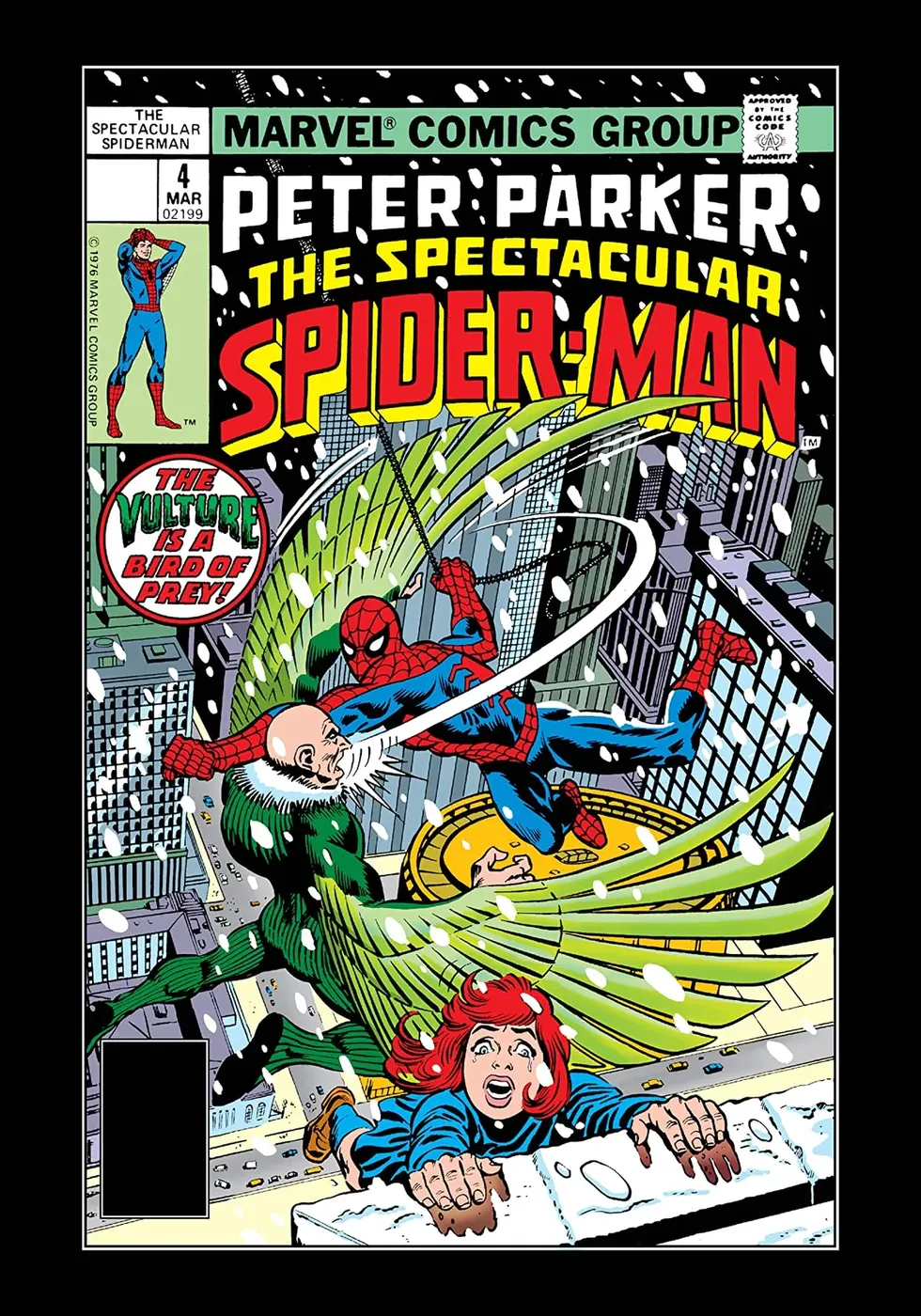 Cover of The Spectacular Spider-Man #4