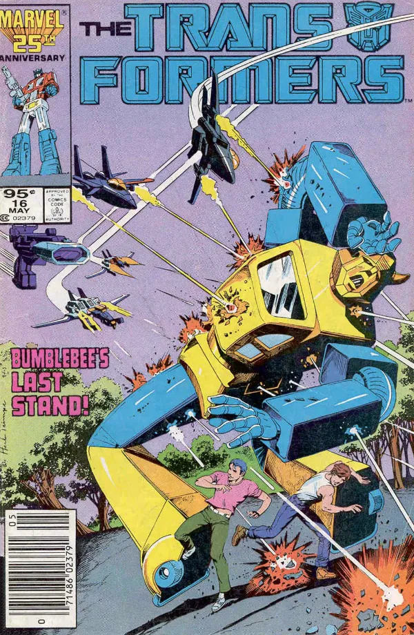 Cover of The Transformers #16