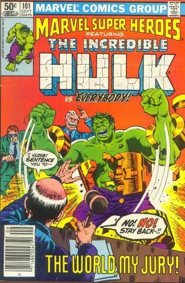 Cover of Marvel Super-Heroes #101