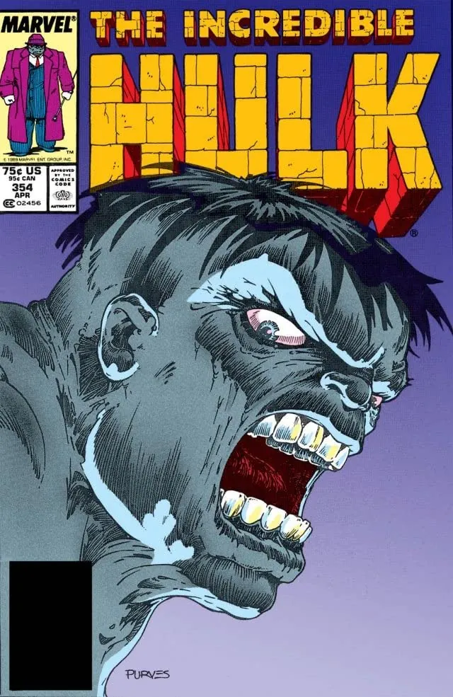 Cover of The Incredible Hulk #354