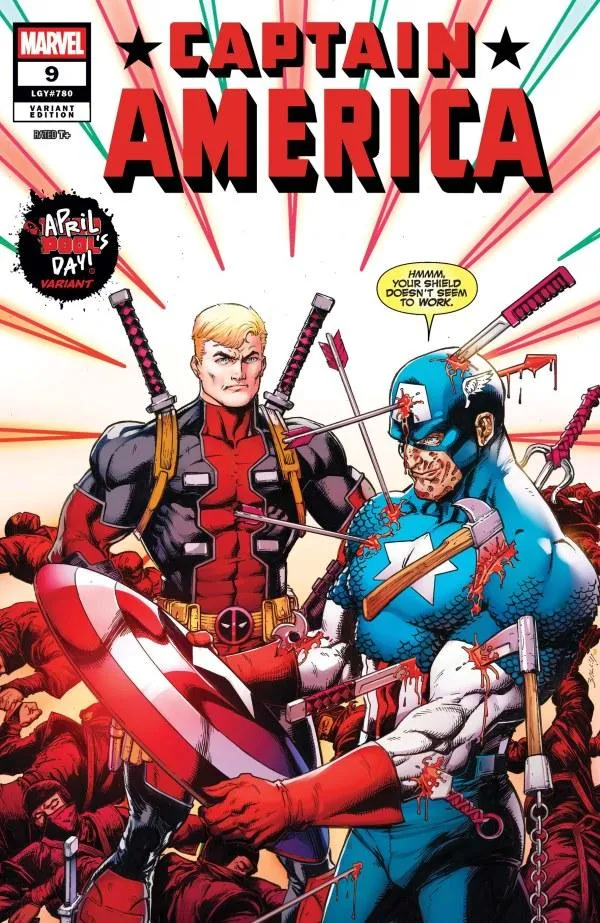 Cover of Captain America #9 (780)