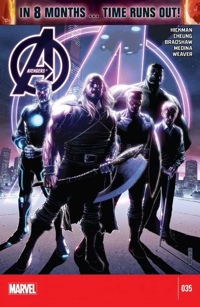 Cover of Avengers #35