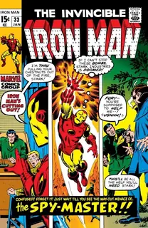 Cover of Iron Man #33