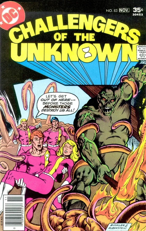 Cover of Challengers of the Unknown #83