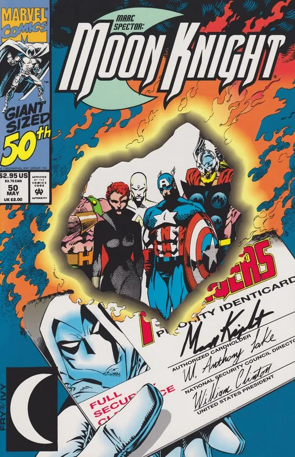 Cover of Marc Spector: Moon Knight #50