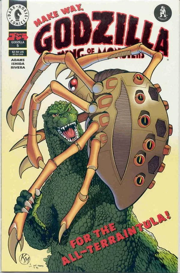 Cover of Godzilla #5