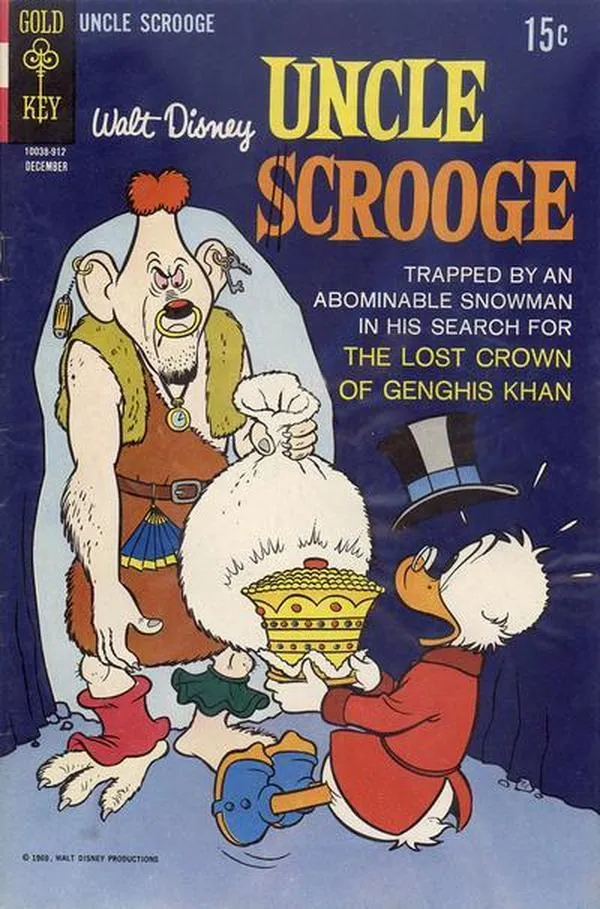Cover of Walt Disney Uncle Scrooge #84