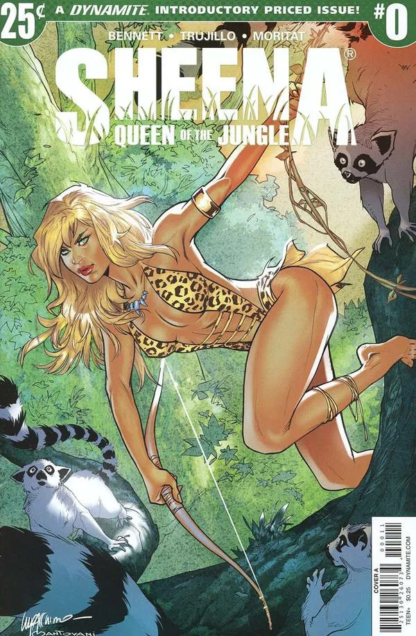 Cover of Sheena Queen of the Jungle #0