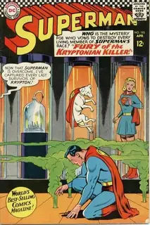 Cover of Superman #195