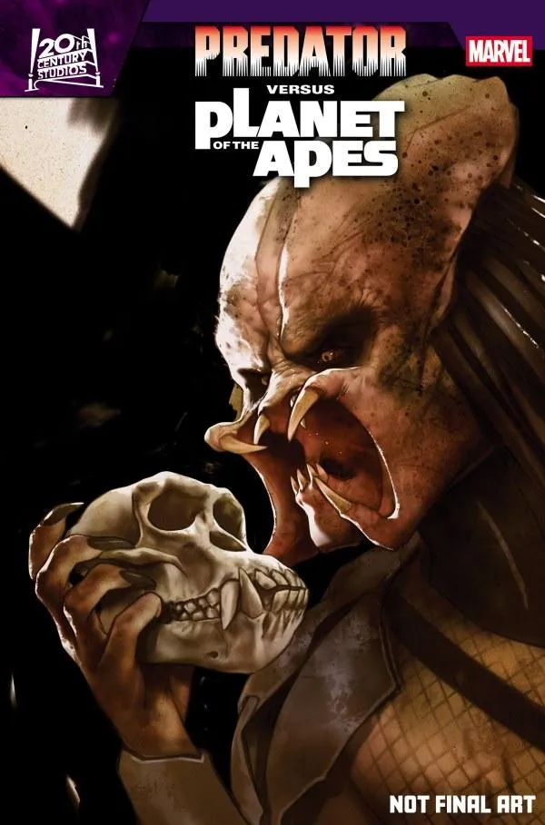 Cover of Predator vs. The Planet of the Apes #1
