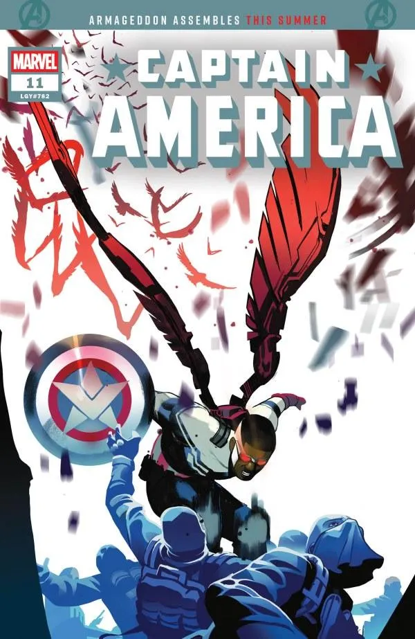 Cover of Captain America #11 (782)