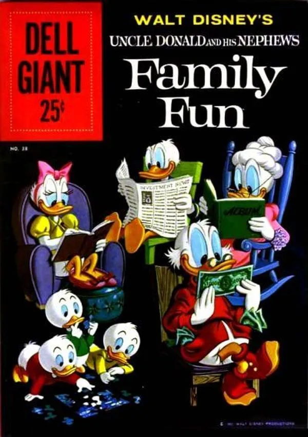 Cover of Dell Giant #38