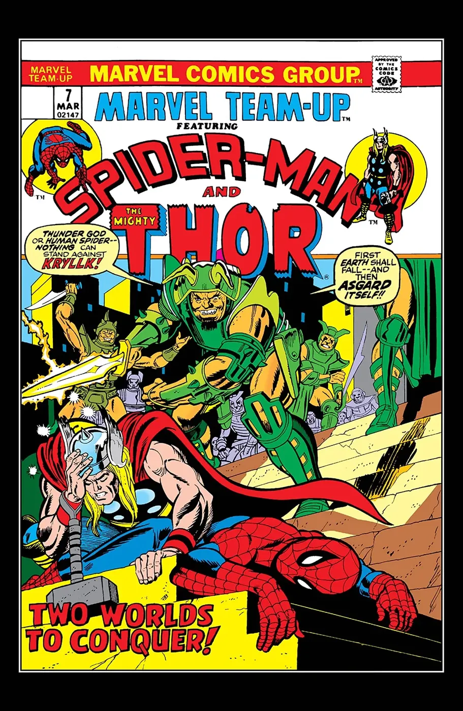 Cover of Marvel Team-Up #7