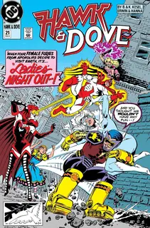 Cover of Hawk and Dove #21