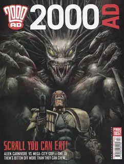 Cover of 2000 AD #1857