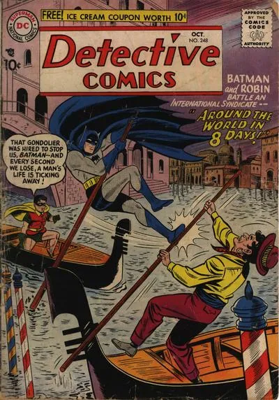 Cover of Detective Comics #248