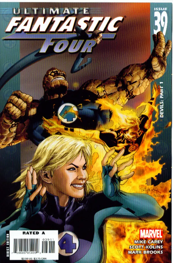 Cover of Ultimate Fantastic Four #39