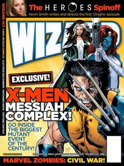 Cover of Wizard: The Comics Magazine #193
