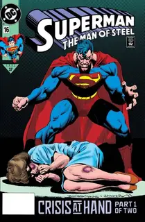 Cover of Superman: The Man of Steel #16