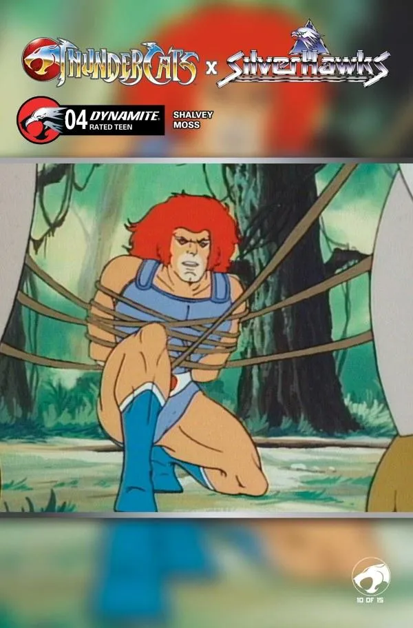 Cover of ThunderCats x SilverHawks #4