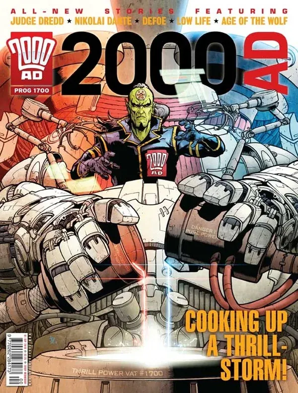 Cover of 2000 AD #1700