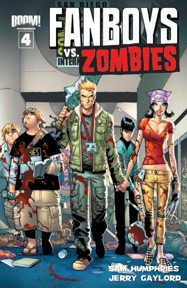 Cover of Fanboys vs. Zombies #4