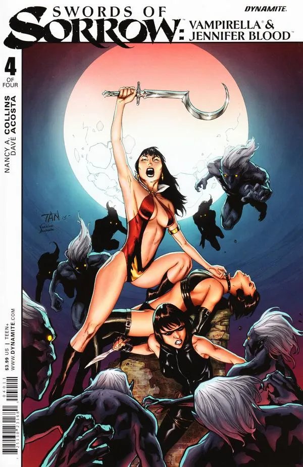 Cover of Swords of Sorrow: Vampirella & Jennifer Blood #4