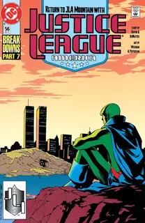 Cover of Justice League America #56
