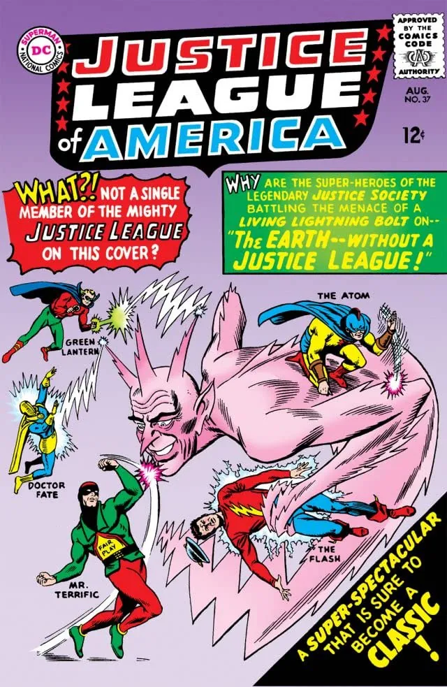 Cover of Justice League of America #37