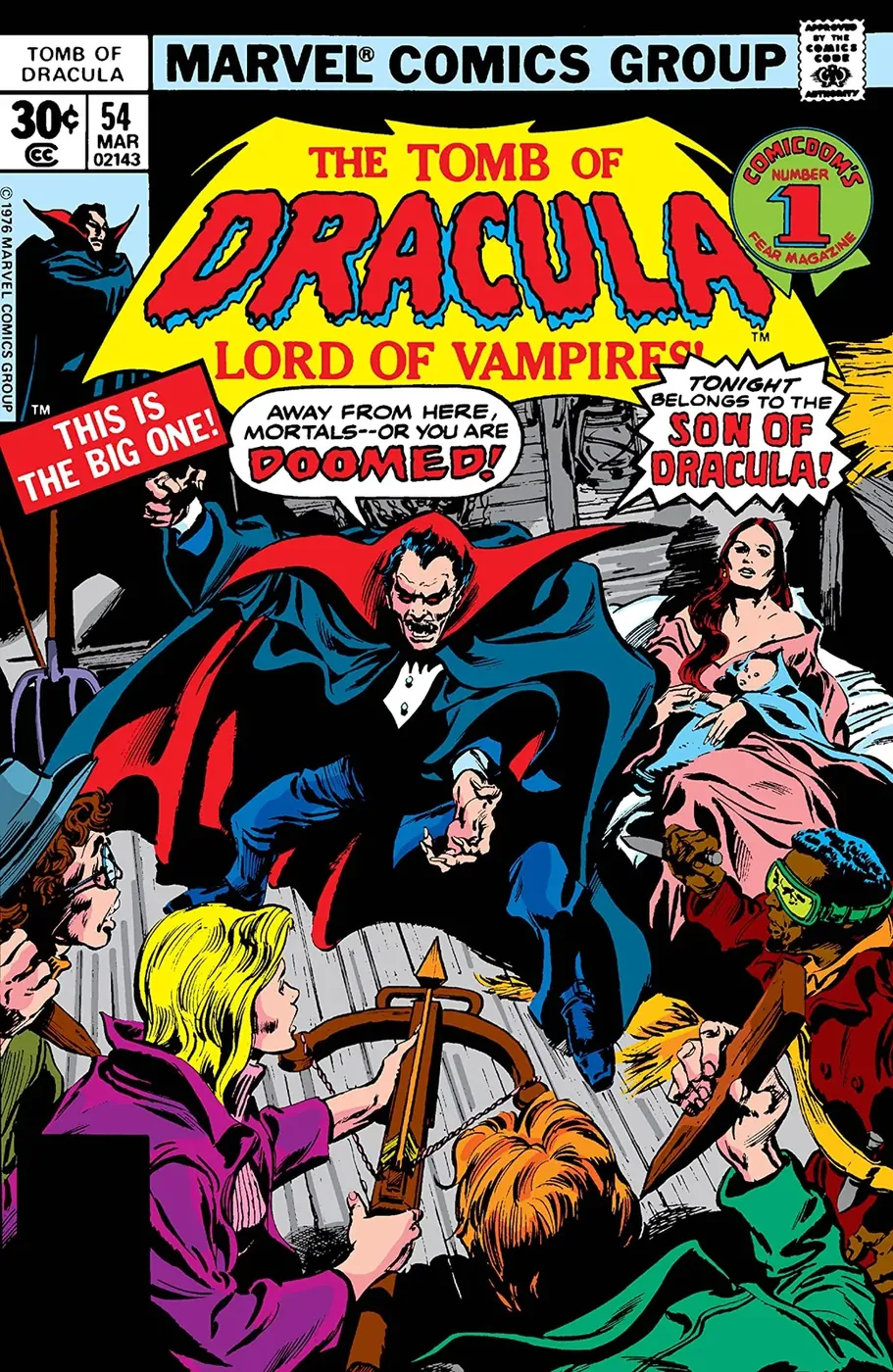 Cover of Tomb of Dracula #54