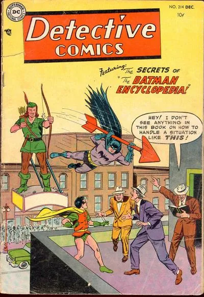 Cover of Detective Comics #214