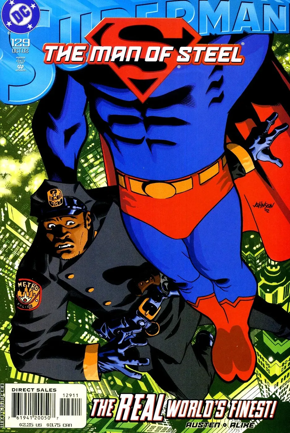Cover of Superman: The Man of Steel #129
