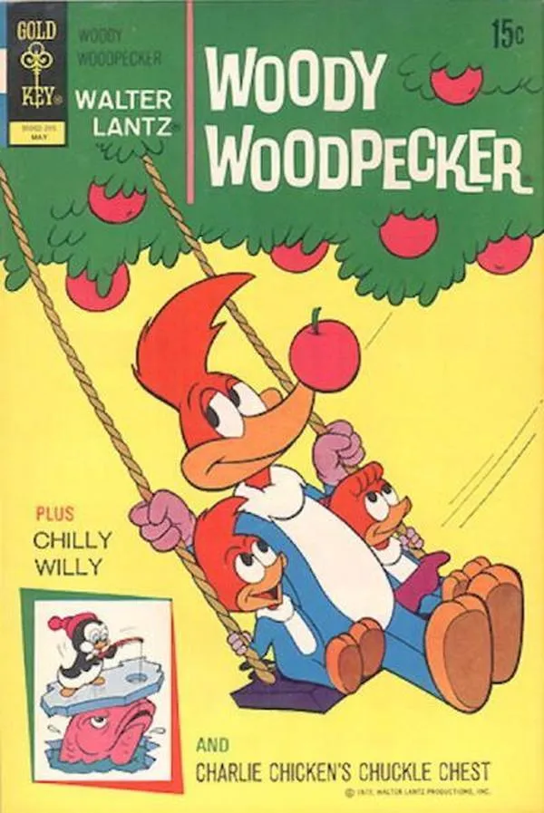 Cover of Walter Lantz Woody Woodpecker #123