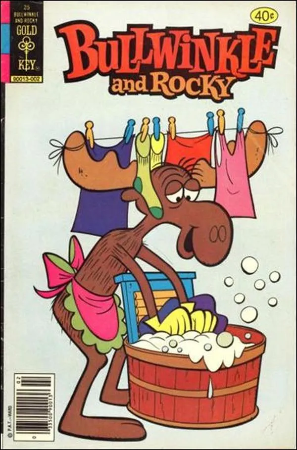 Cover of Bullwinkle and Rocky #25