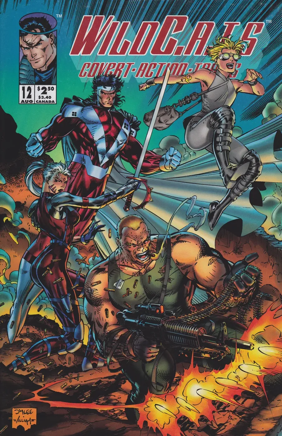 Cover of WildC.A.T.s: Covert Action Teams #12
