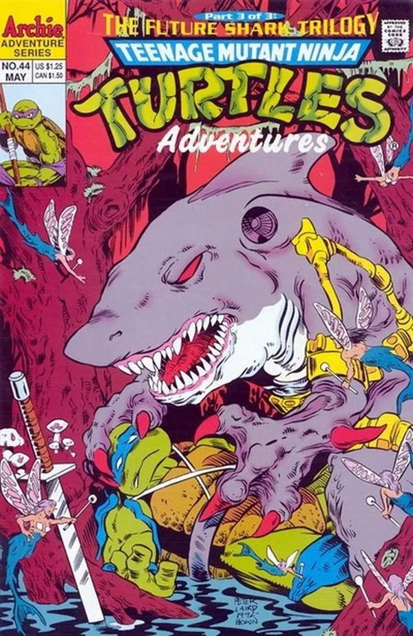 Cover of Teenage Mutant Ninja Turtles Adventures #44
