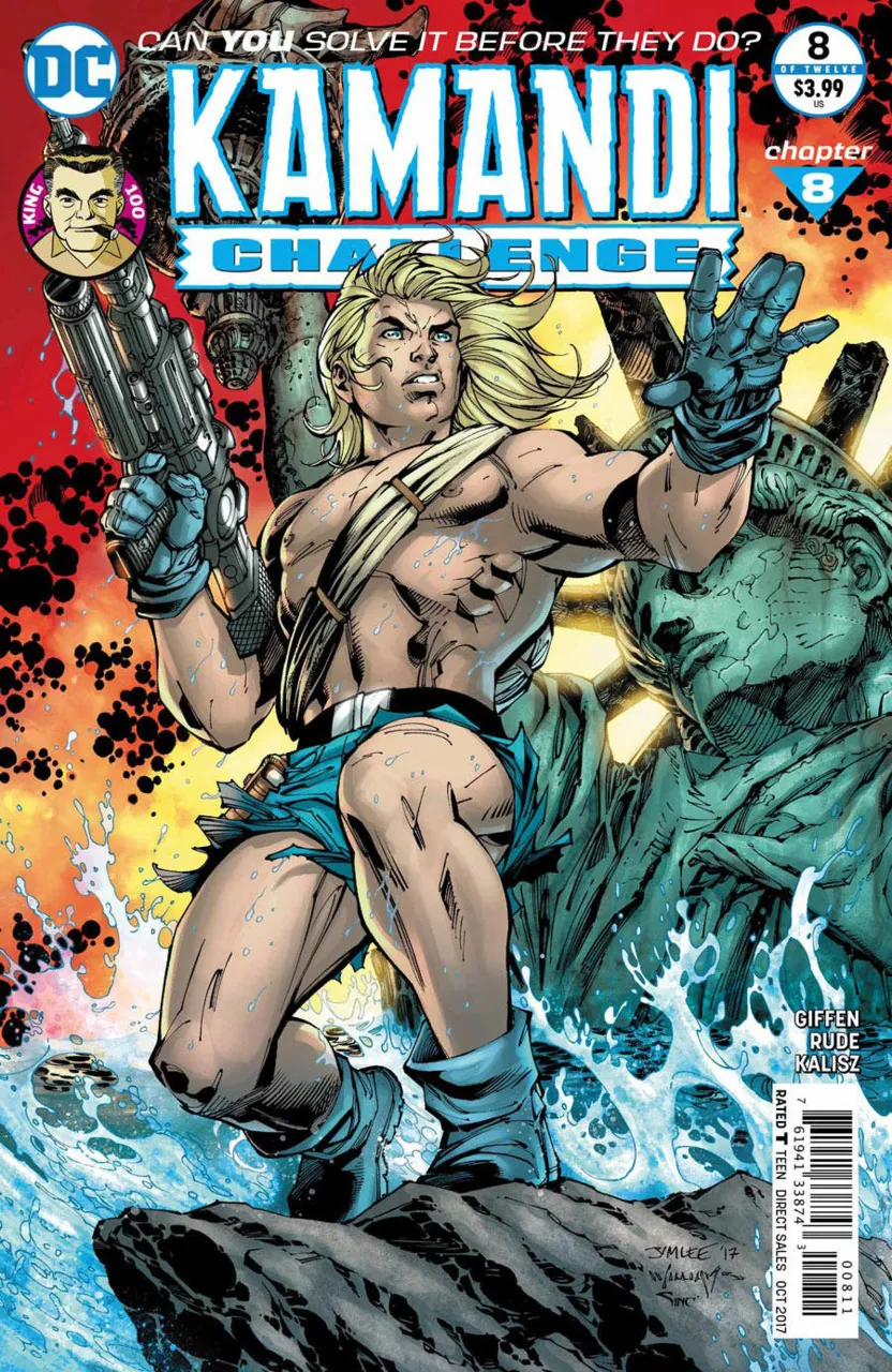 Cover of The Kamandi Challenge #8