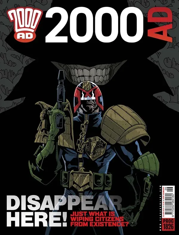 Cover of 2000 AD #1826