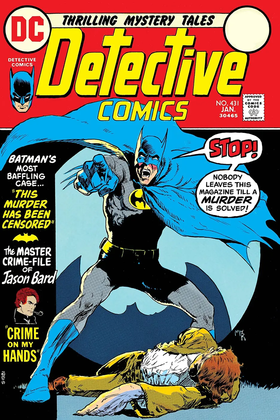 Cover of Detective Comics #431