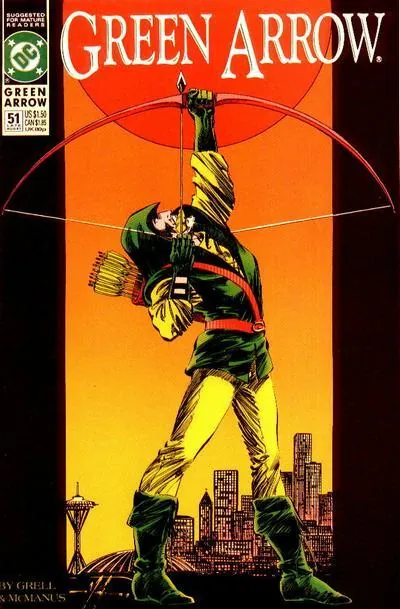 Cover of Green Arrow #51