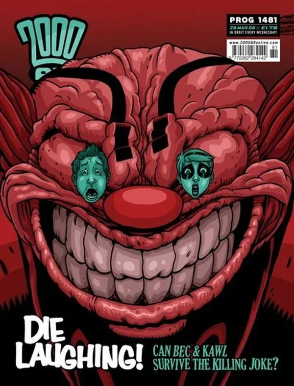 Cover of 2000 AD #1481