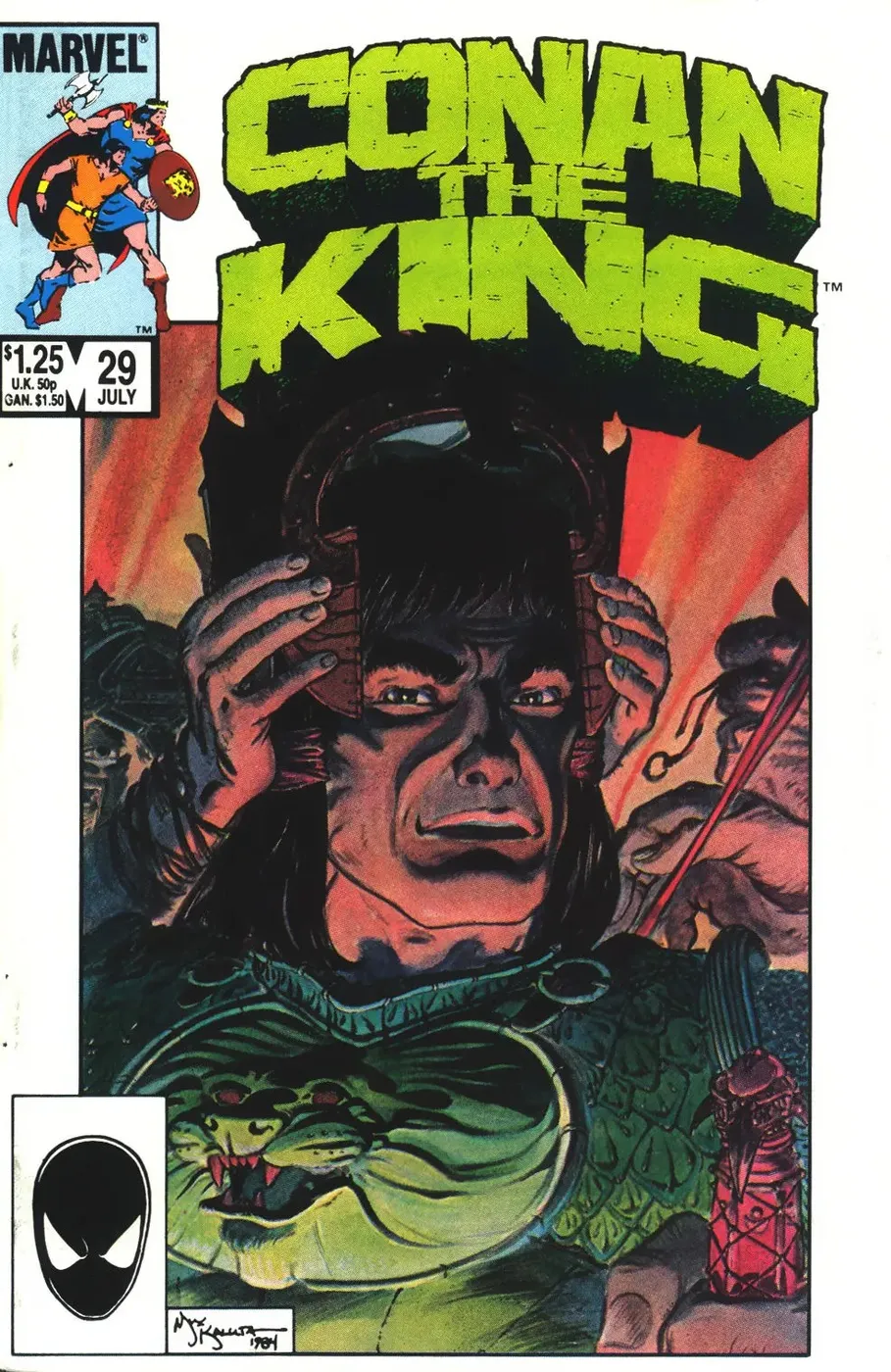Cover of Conan the King #29