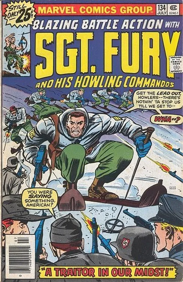Cover of Sgt. Fury and His Howling Commandos #134