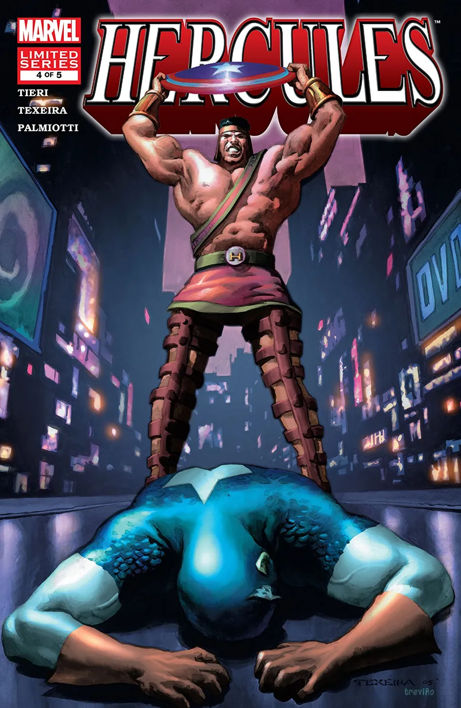 Cover of Hercules #4